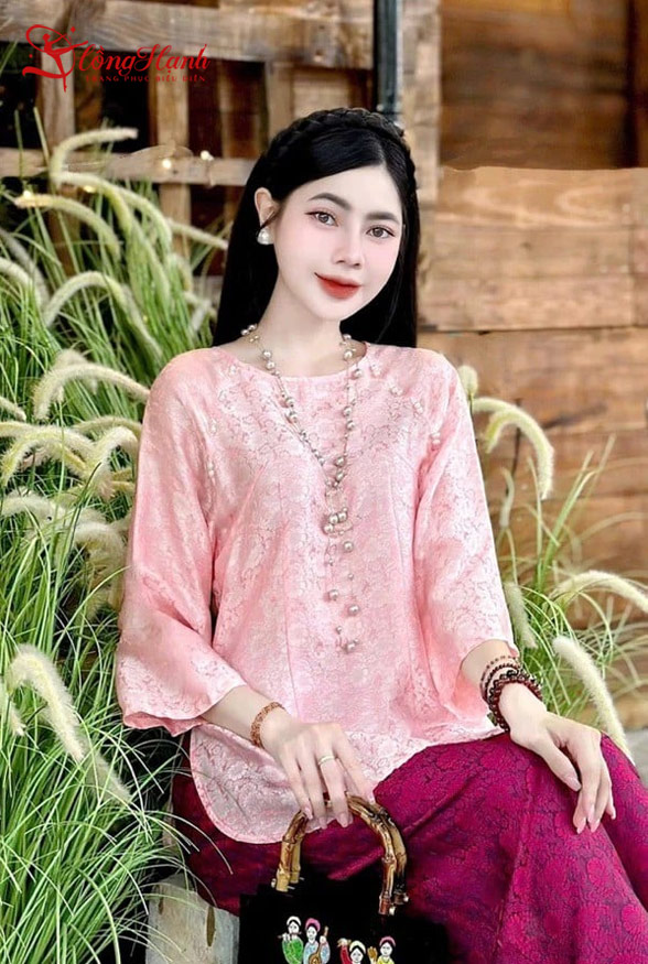 ao-ba-ba-ren-hong-tay-loe-dinh-cuc-ngoc