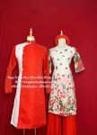 Áo Dài Cặp Bưng Quả 20 - ADCBQ20