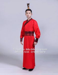 Thuê Trang Phục Cổ Trang Nam Hồng Y Tướng Quân