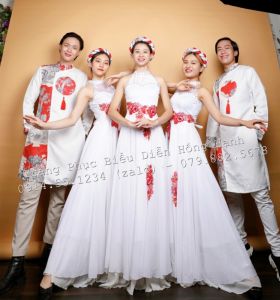 Váy múa trắng 37 - VM37