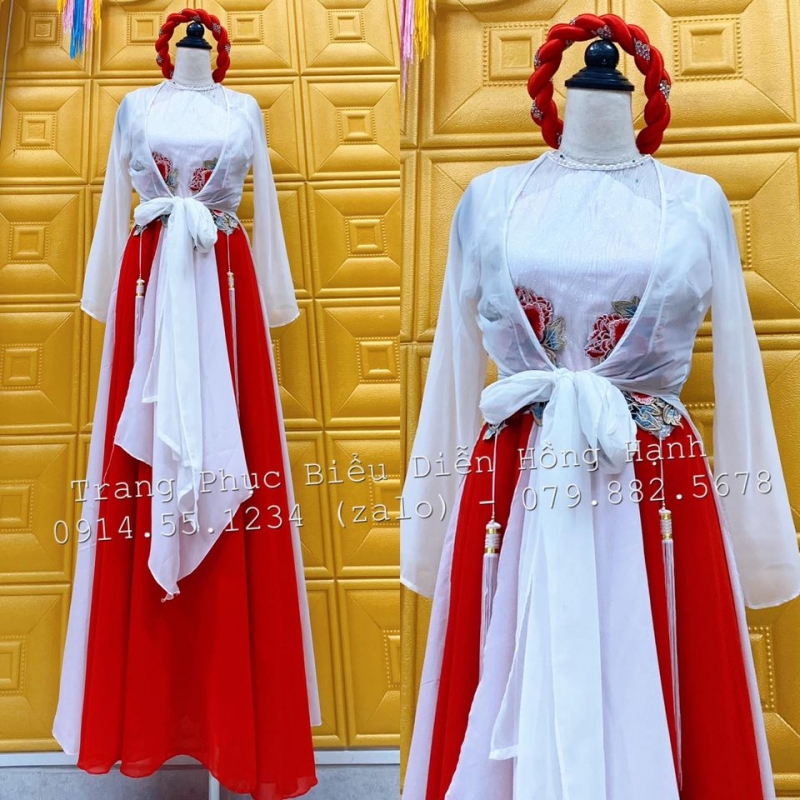 Thuê váy yếm múa áo khoác tứ thân tại Thủ Đức Bình Thạnh