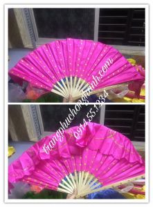 Quạt nan tre hồng - Q33L