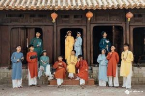 Việt Phục ( Đầy đủ các màu - nam và nữ ) - VPNu4