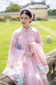 Việt phục nữ 6 ( Hồng ) - VPNu6