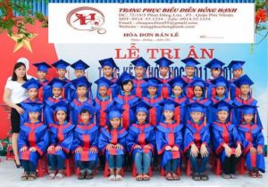 Trang phục tốt nghiệp lớp Mầm Non - TNMN