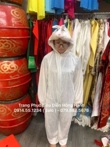 Thuê trang phục con thỏ trắng