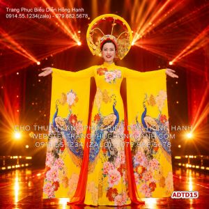 Thuê áo dài trình diễn 15 - ADTD15