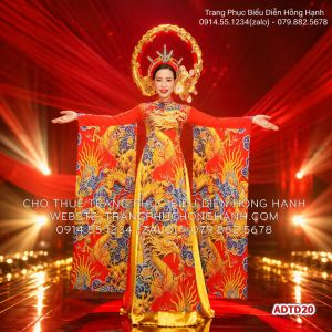 Thuê áo dài trình diễn 20 - ADTD20