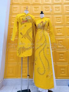 Áo Dài Cặp Cách Tân Nữ 54 - ADCTN54
