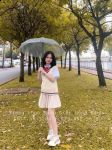 Đồng phục HS nữ 1 phối ghile len Nâu - DPHSN23