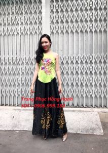 Thuê Yếm Váy Tứ Thân Vàng 218 - TT218