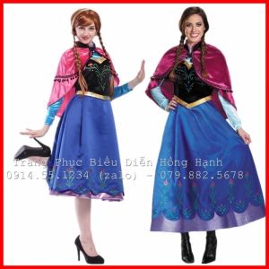 Trang phục công chúa Anna Frozen (Nữ hoàng băng giá)