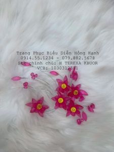 Thuê hoa đá cài tóc PK.0010.10k