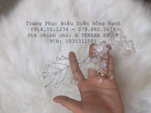 Thuê hoa đá cài tóc PK.0015.10k