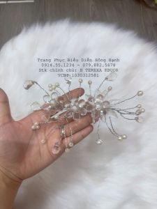 Thuê hoa đá cài tóc PK.0018.10k