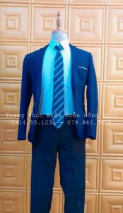 Đồ Vest Nam Xanh dương đậm 3 - VN3