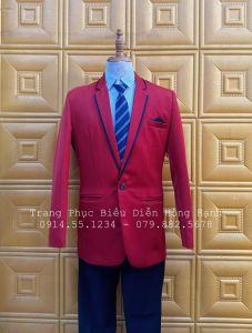 Đồ Vest Nam Đỏ 18 - VN18