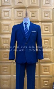 Đồ Vest Nam Xanh dương đậm 21 - VN21