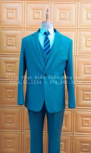 Đồ Vest Nam Xanh cổ vịt 22 - VN22