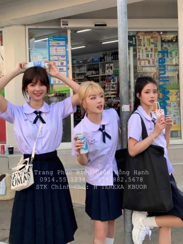 Thuê trang phục nữ sinh Thái Lan