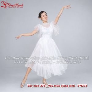 Váy múa 273 - Váy múa giáng sinh - VM273