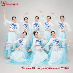 Váy múa 275 - Váy múa giáng sinh - VM275