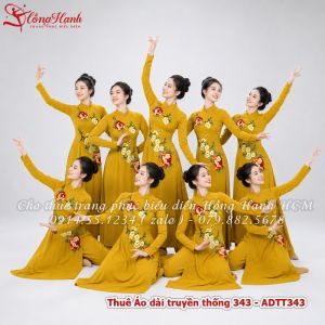Thuê Áo dài truyền thống 343 - ADTT343