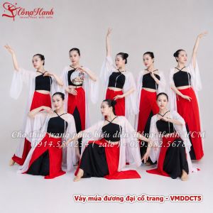 Váy múa đương đại cổ trang - VMDDCT4