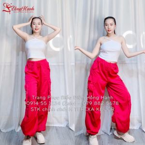 Thuê quần nhảy jogger hồng ( Quần )