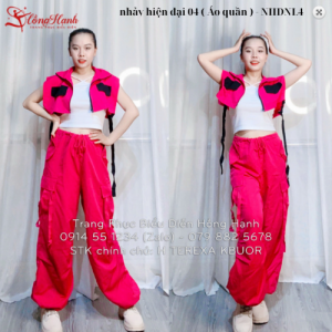 Trang phục nhảy hiện đại 04 ( Áo quần ) - NHDNL4