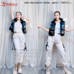 Trang phục nhảy hiện đại 05 ( Quần + phao ) - NHDNL5