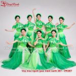 Váy múa người giao mầm xanh 287 - VM287