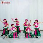 Đầm múa trẻ em - tứ thân trẻ em 1 - TTTE1