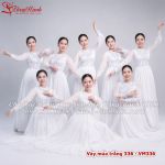 Váy múa trắng 336 - VM336