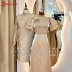Áo Dài Cặp Bưng Quả 27 - ADCBQ27