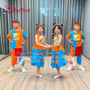 Trang phục nhảy Đồng dao trẻ em 11 - DDTE11