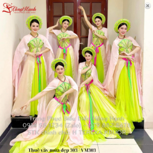 Thuê váy múa đẹp 303 - VM303