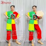 Thuê đồ đồng dao màu Đỏ vàng - DD3