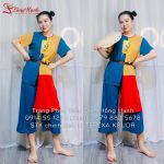 Thuê đồ đồng dao màu Xanh dương vàng - DD6