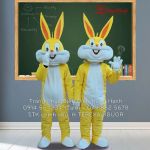 Thuê Trang Phục Mascot Thỏ Ngọc Màu Vàng ( Mascot 7 )
