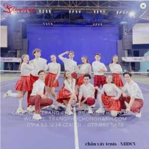 Trang phục nhảy hiện đại chân váy tenis - NHDCV