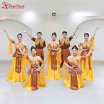 Trang Phục Âu Lạc Nam Nữ nâu 13 - ALN13