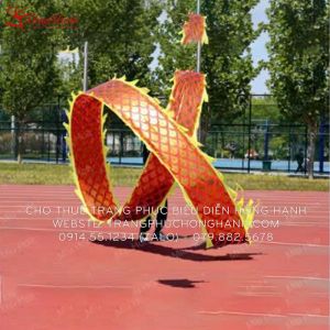 Thuê rồng lụa múa 3m - RML2