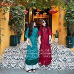 Áo dài cách tân nữ Đỏ 274 - ADCTN274D