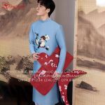 Áo dài nam 303 - ADN303