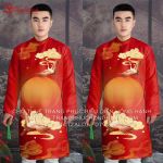 Áo dài nam 306 - ADN306