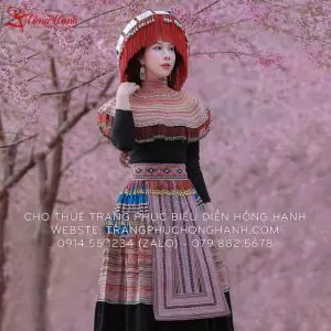 Thuê trang phục H Mông Thiết Kế