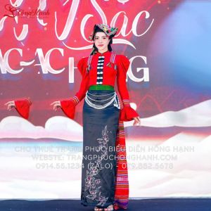 Thuê trang phục Dân tộc Thái nữ Thiết Kế chưa kèm khăn Piêu - TNTK1