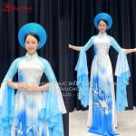 Áo dài trình diễn 68 ( chưa kèm mấn ) - ADTD68