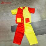 Cho Thuê Đồ Bà Ba Trẻ Em màu Vàng - Đỏ - BBTE14